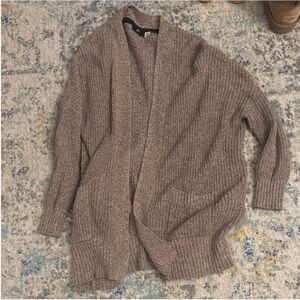 Urban outfitters brown knit cardigan
